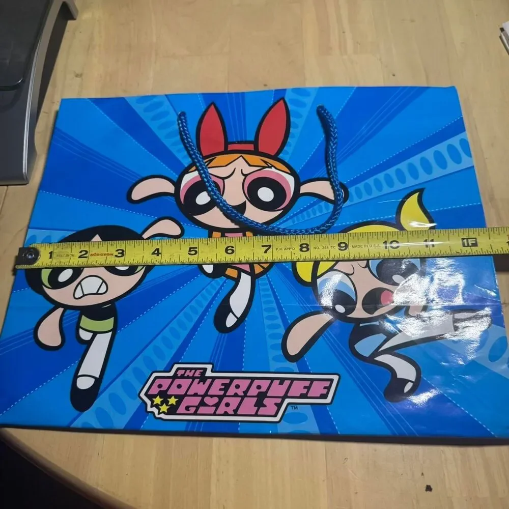 VTG 2001 Powerpuff Girls Gift Bag Collectible Y2K Nostalgia